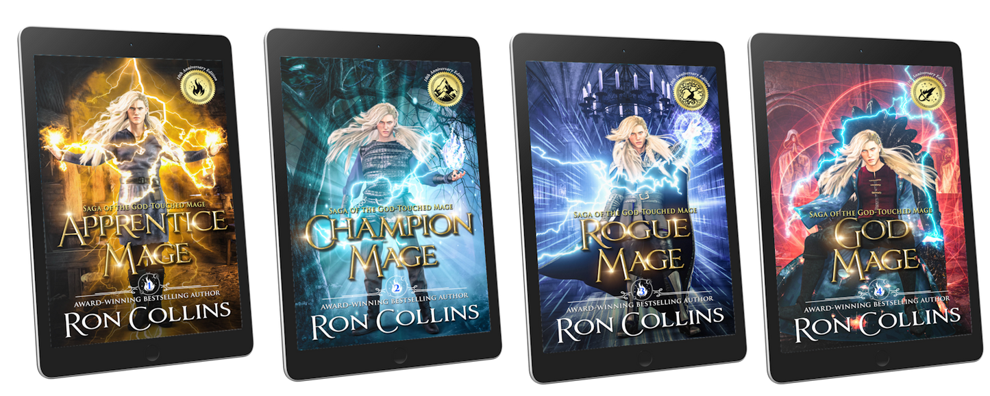 Saga of the God-Touched Mage (10th Anniversary Edition) - Ebooks